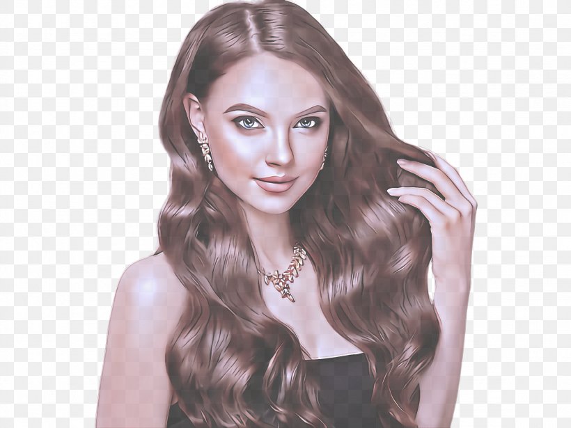 Hair Face Hairstyle Wig Long Hair, PNG, 2308x1732px, Hair, Beauty, Blond, Brown, Eyebrow Download Free