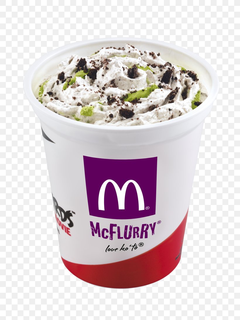 McDonald's McFlurry With Oreo Cookies Ice Cream Matcha, PNG, 800x1093px, Mcflurry, Chocolate, Dairy Product, Dessert, Dish Download Free