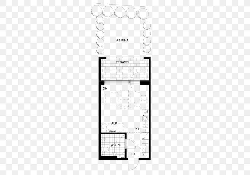 Overture Domain Apartments T2H Rakennus Oy Клубный дом House, PNG, 575x575px, Apartment, Area, Diagram, Floor, Floor Plan Download Free