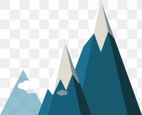 Mountain Path - Triangle Desktop Wallpaper PNG