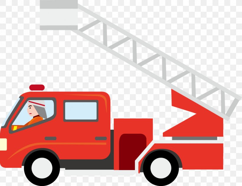 Fire Engine Firefighter Fire Station Clip Art, PNG, 969x747px, Fire Engine, Area, Brand, Car, Commercial Vehicle Download Free