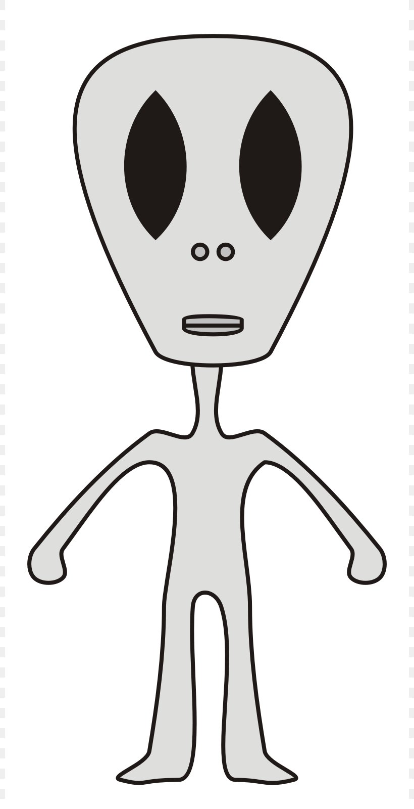 Grey Alien Extraterrestrial Life Drawing, PNG, 800x1600px, Watercolor, Cartoon, Flower, Frame, Heart Download Free