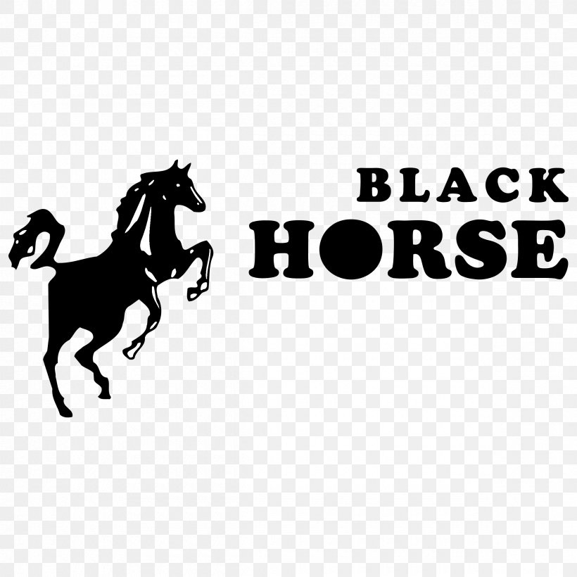 Mustang Pony Logo Halter Stallion, PNG, 2400x2400px, Mustang, Black, Black And White, Brand, Fictional Character Download Free