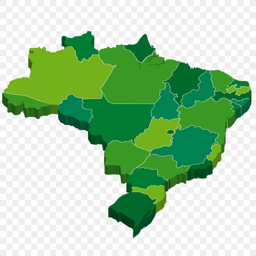 Brazil Photography Three-dimensional Space Illustration, PNG, 1000x1000px, Brazil, Depositphotos, Flag Of Brazil, Grass, Green Download Free