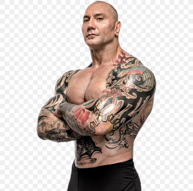 Dave Bautista Guardians Of The Galaxy Drax The Destroyer Muscle & Fitness Magazine, PNG, 530x810px, Watercolor, Cartoon, Flower, Frame, Heart Download Free