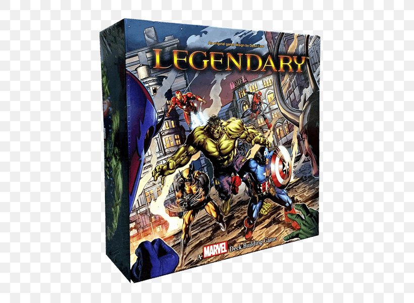 Deck-building Game Set Board Game Marvel Comics Playing Card, PNG, 600x600px, Deckbuilding Game, Action Figure, Avengers, Board Game, Card Game Download Free