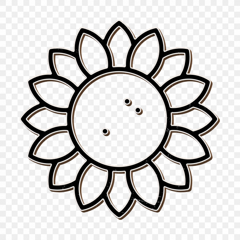 Ecology Line Craft Icon Flower Icon Sunflower Icon, PNG, 1238x1238px, Flower Icon, Bacteria, Microorganism, Symbol, Virus Download Free