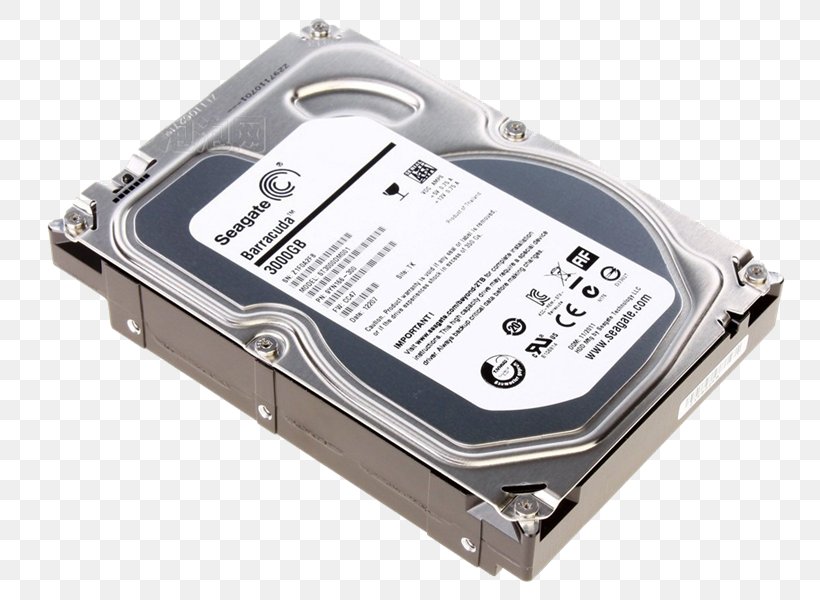 Hard Drives ST3000DM001 Seagate Barracuda Serial ATA Seagate Technology, PNG, 800x600px, Hard Drives, Computer, Computer Component, Computer Data Storage, Computer Hardware Download Free