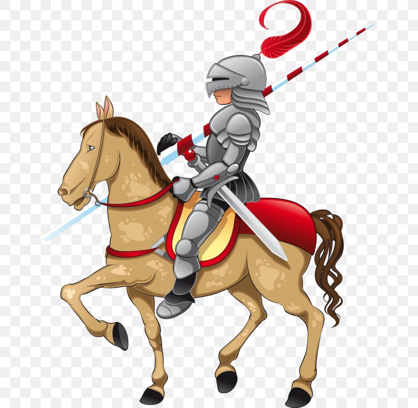 Middle Ages Medieval Illustrations Knight Clip Art, PNG, 800x800px, Middle Ages, Bridle, Cartoon, Equestrian Sport, Equestrianism Download Free