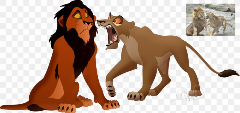 The Lion King Tiger Scar Simba, PNG, 1024x484px, Lion, African Wild Dog, Animal, Animal Figure, Art Download Free