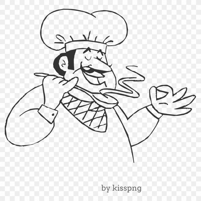 Cartoon Chef Tasting Transparent Image., PNG, 1300x1300px, Watercolor, Cartoon, Flower, Frame, Heart Download Free