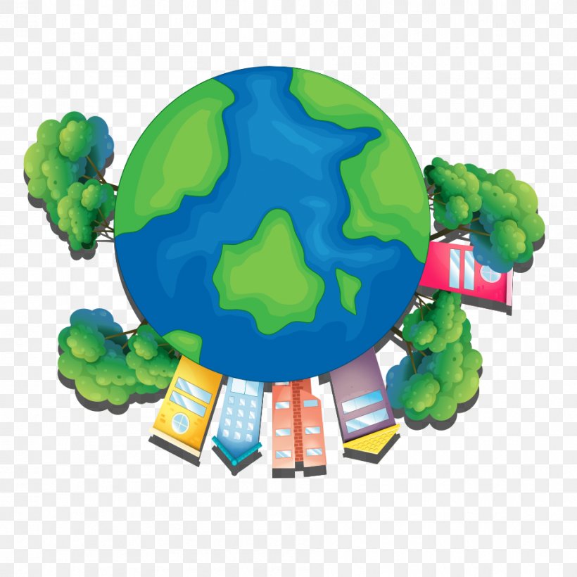 Earth Illustration, PNG, 945x945px, Earth, Drawing, Globe, Green, Greeting Card Download Free
