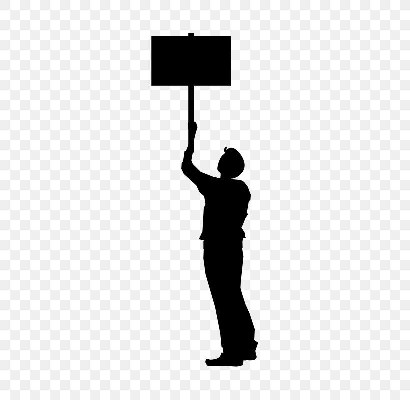 Protest Clip Art, PNG, 416x800px, Protest, Black And White, Demonstration, Laborer, Picketing Download Free