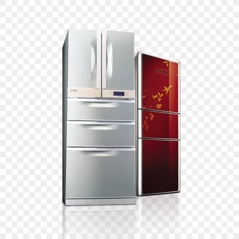 Refrigerator Home Appliance Manufacturing, PNG, 1000x1000px, Refrigerator, Chest Of Drawers, Designer, Drawer, Filing Cabinet Download Free
