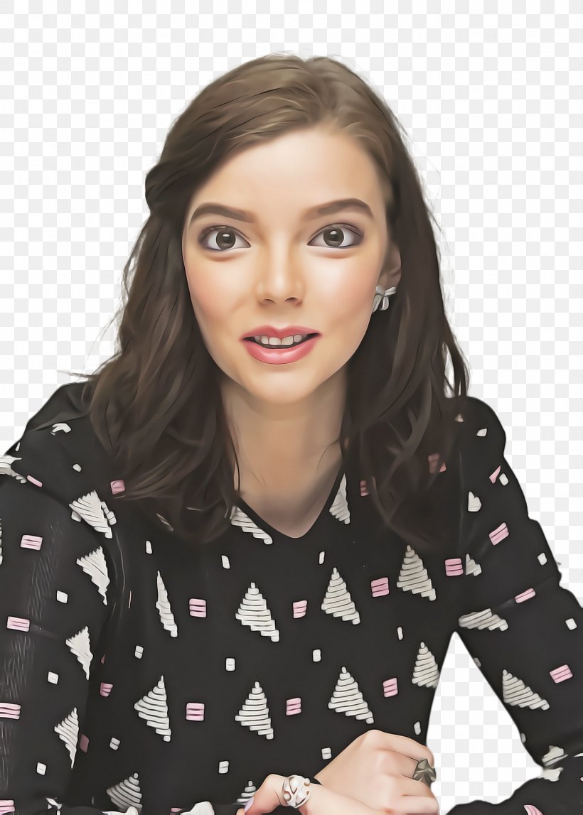 Witch Cartoon, PNG, 1692x2368px, Anya Taylor Joy, Actress, Blouse, Brown Hair, Ear Download Free