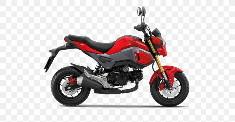 Honda Grom Scooter Motorcycle Sport Bike, PNG, 640x425px, 2017, Honda, Automotive Exhaust, Automotive Exterior, Car Download Free