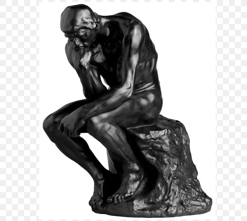 The Thinker Musée Rodin Rodin Museum The Kiss Sculpture, PNG, 736x736px ...