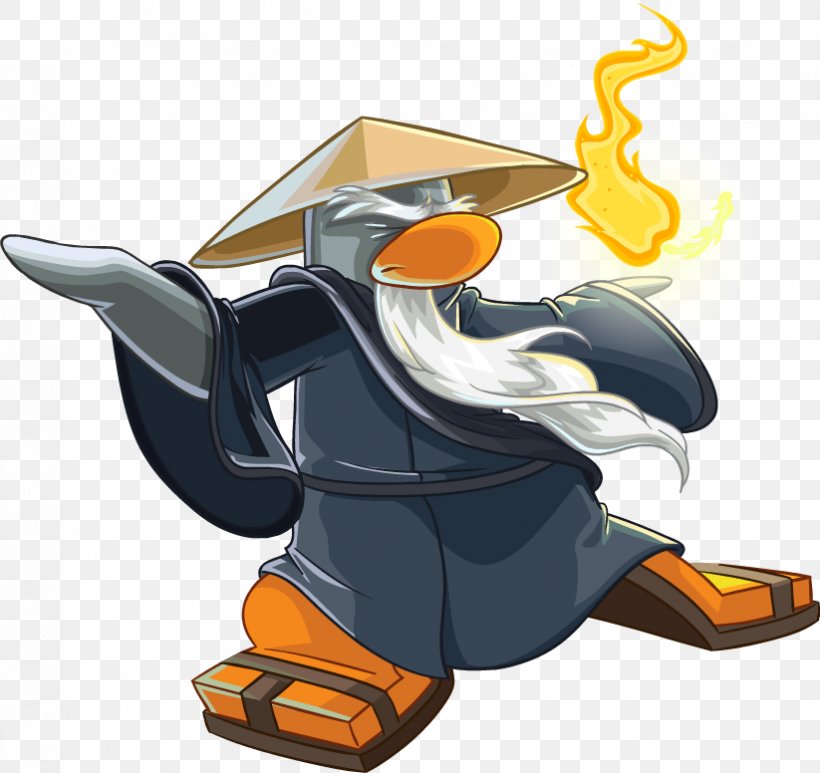 Club Penguin Sensei Dojo Wiki, PNG, 823x776px, Penguin, Beak, Bird, Cartoon, Club Penguin Download Free