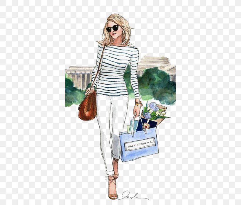 Fashion Illustration Drawing Art, PNG, 376x699px, Watercolor, Cartoon, Flower, Frame, Heart Download Free