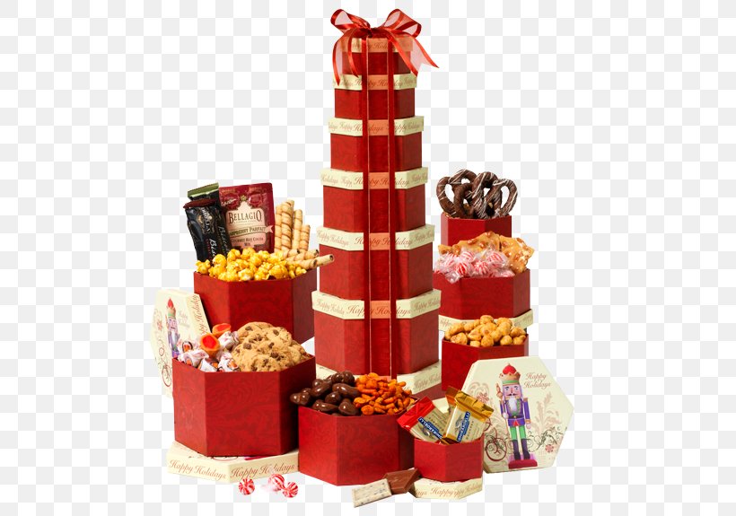 Food Gift Baskets Christmas Gift Christmas Decoration, PNG, 575x575px, Food Gift Baskets, Basket, Candy, Chocolate, Christmas Download Free