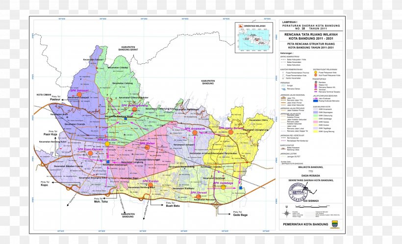 National Spatial Plan Sadang Serang Subdistrict (Indonesia) Banjaran ...