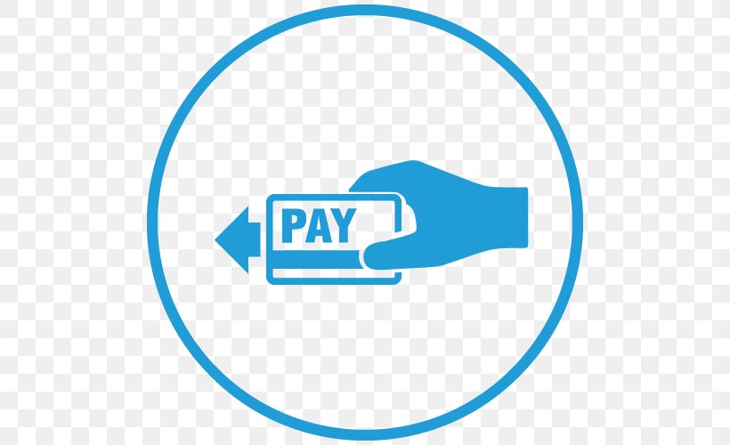 Payment Service Fee Credit Card, PNG, 500x500px, Payment, Area, Blue, Brand, Cash On Delivery Download Free