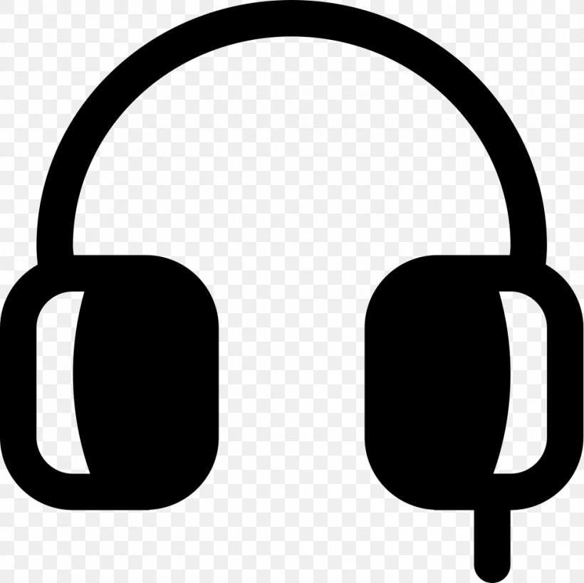 Headphones Headset Clip Art, PNG, 981x980px, Headphones, Audio, Audio Equipment, Black And White, Headset Download Free