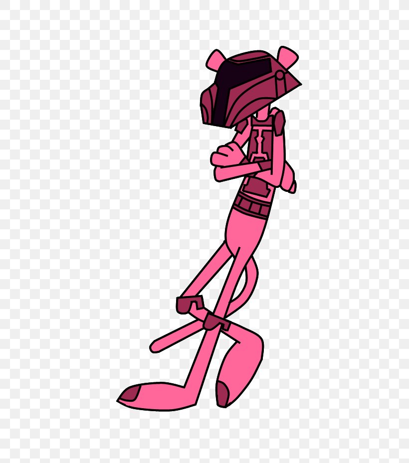 The Pink Panther Mandalorian Drawing Art Star Wars, PNG, 720x929px, Watercolor, Cartoon, Flower, Frame, Heart Download Free