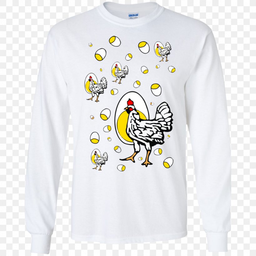 Long-sleeved T-shirt Hoodie Long-sleeved T-shirt, PNG, 1155x1155px, Tshirt, Active Shirt, Bird, Brand, Cafepress Download Free