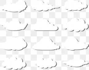 Vector Clouds, PNG, 1831x1225px, Cloud, Area, Black, Black And White ...