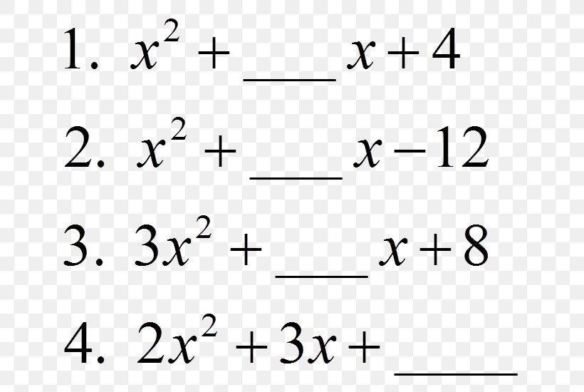 Factorization Of Polynomials Quadratic Equation Mathematics Polynomial Expansion, PNG, 667x550px, Factorization, Algebra, Area, Black And White, Completing The Square Download Free