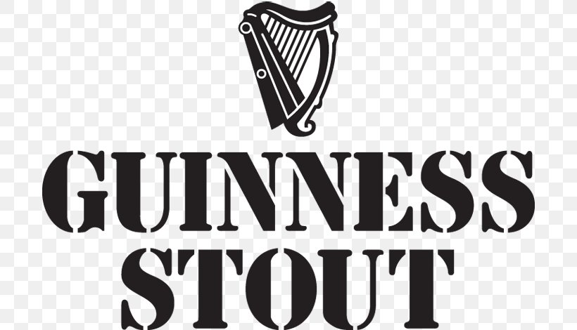 Guinness Stout Logo Beer Font, PNG, 700x470px, Guinness, Beer, Black, Black And White, Brand Download Free