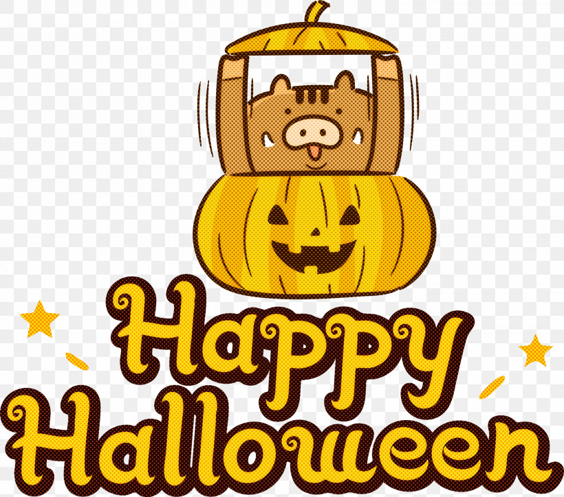 Happy Halloween, PNG, 3000x2650px, Happy Halloween, Emoticon, Happiness, Meter, Pumpkin Download Free