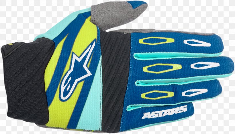 Cycling Glove Alpinestars Motorcycle Blue, PNG, 1200x687px, Glove, Alpinestars, Baseball Equipment, Bicycle Glove, Blue Download Free