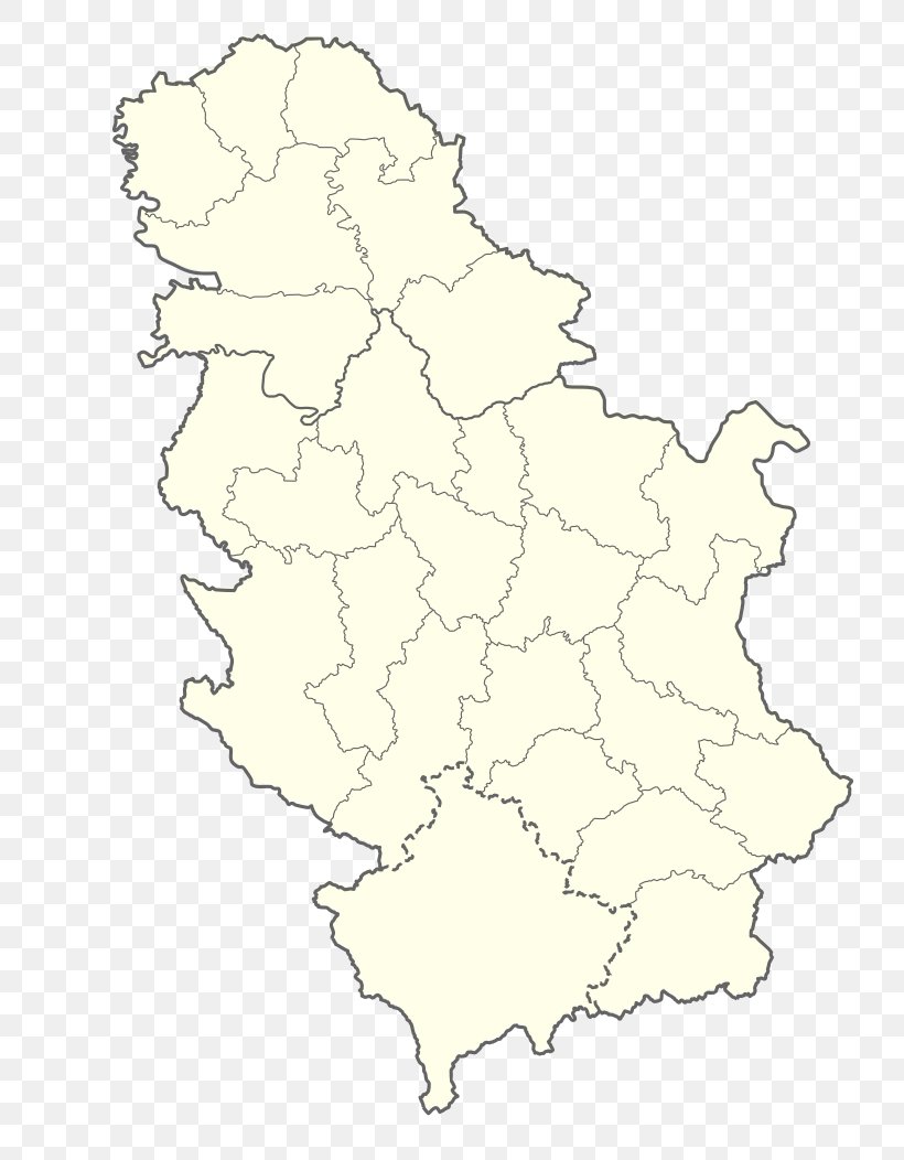 Central Serbia Southern And Eastern Serbia Vojvodina Map North, PNG, 744x1052px, Vojvodina, Area, Blank Map, Districts Of Serbia, East Download Free