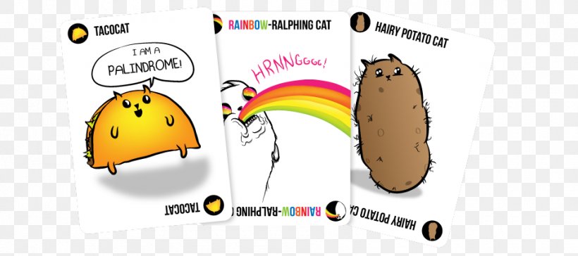 Exploding Kittens Card Game Board Game Set, PNG, 950x422px, Exploding Kittens, Area, Board Game, Brand, Card Game Download Free