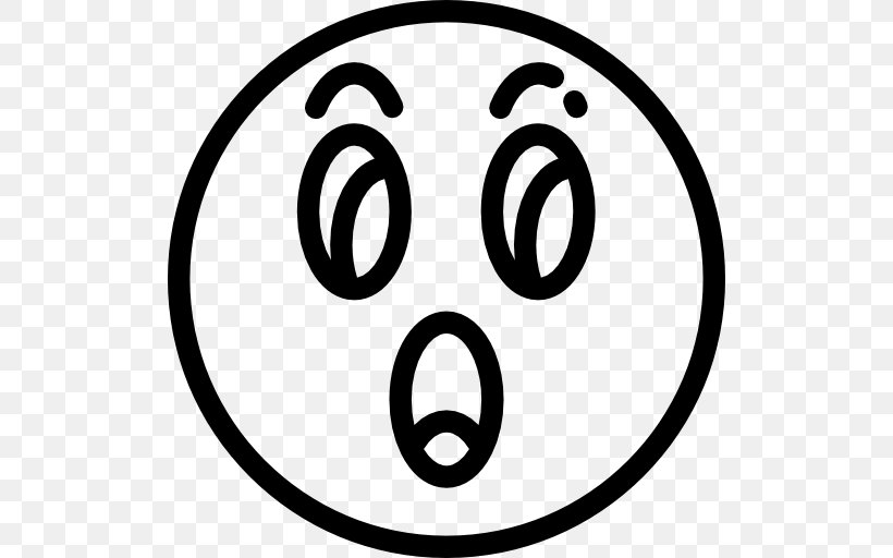 Smiley Emoticon Clip Art, PNG, 512x512px, Smiley, Area, Black And White, Emoji, Emoticon Download Free