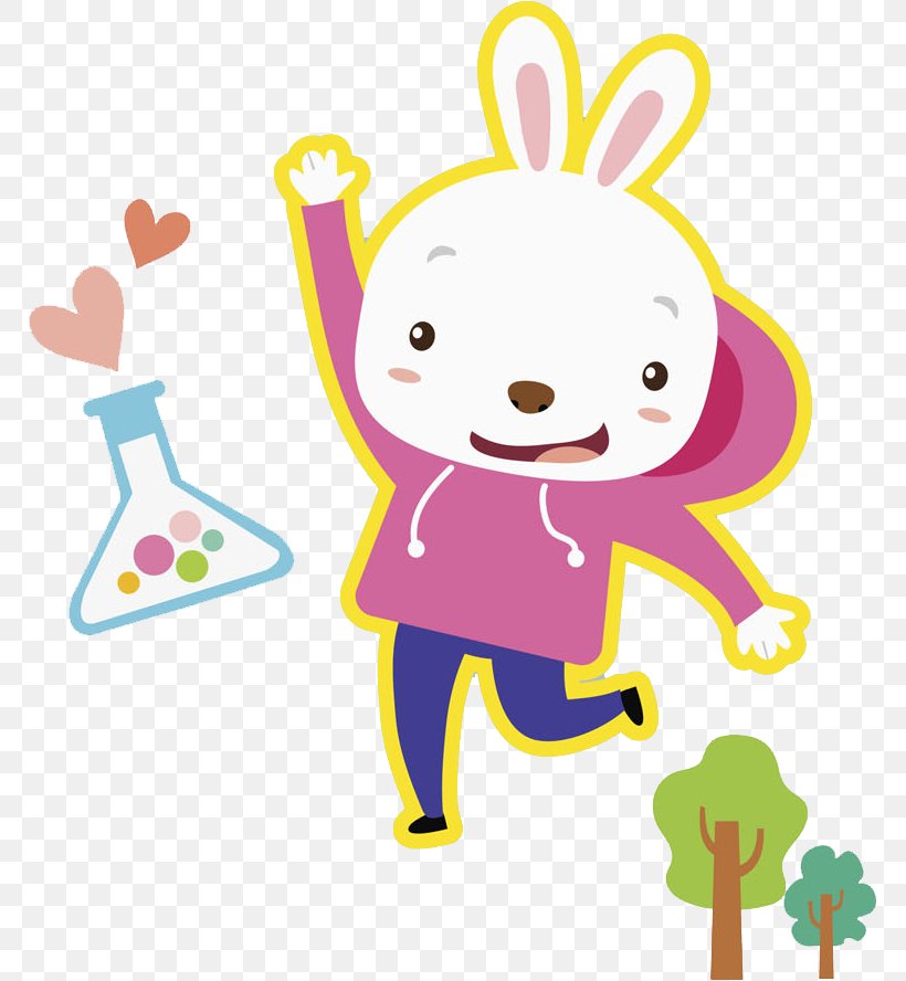 Easter Bunny Rabbit Clip Art, PNG, 768x888px, Watercolor, Cartoon, Flower, Frame, Heart Download Free