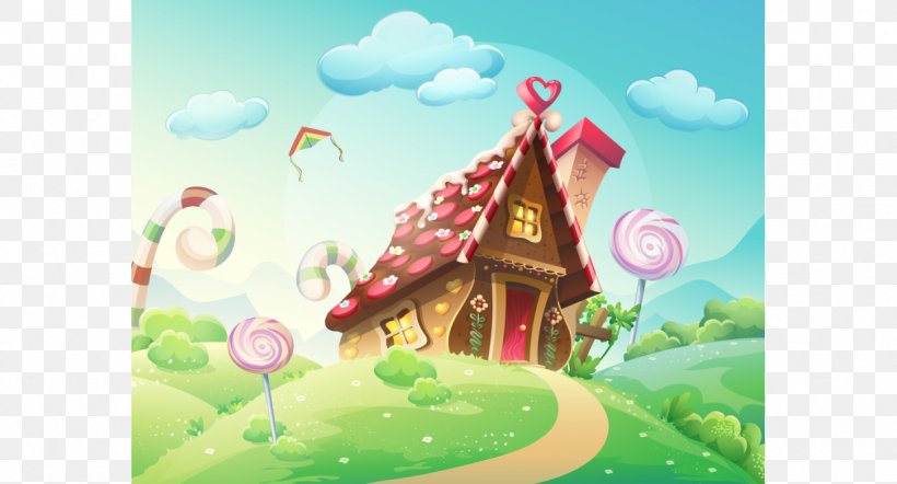 Illustration House Wallpaper Drawing Image, PNG, 1228x662px, House, Candy, Cartoon, Drawing, Fairy Tale Download Free