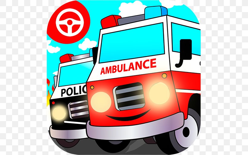 Ambulance Car Emergency Hospital Fire Department, PNG, 512x512px, Ambulance, Automotive Design, Brand, Car, Child Download Free