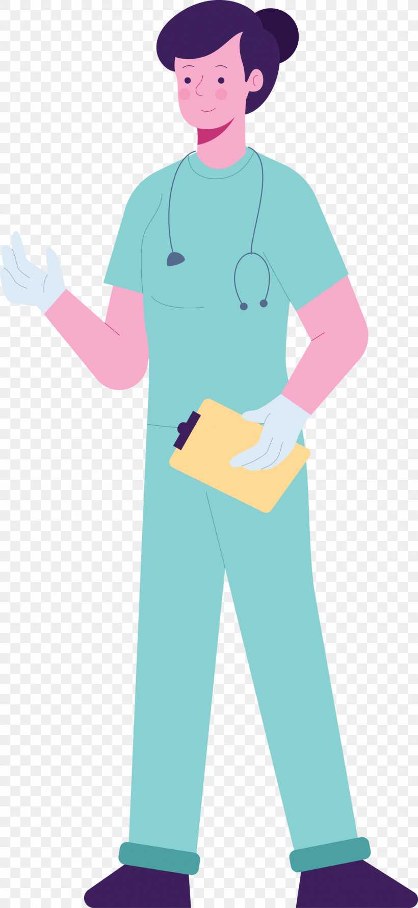 Hat Sleeve M Pink M Uniform Shoe, PNG, 1382x2999px, Doctor Cartoon, Behavior, Hat, Human, Pink M Download Free