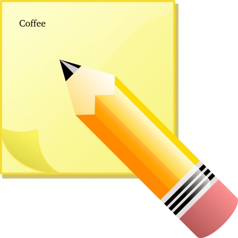 Post-it Note Paper Pencil Clip Art, PNG, 1024x1024px, Postit Note, Musical Note, Notebook, Paper, Paper Clip Download Free