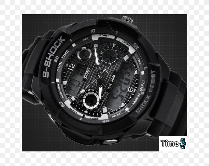 Watch Strap Quartz Clock Stopwatch, PNG, 650x650px, Watch, Alarm Clocks, Brand, Chronograph, Clock Download Free