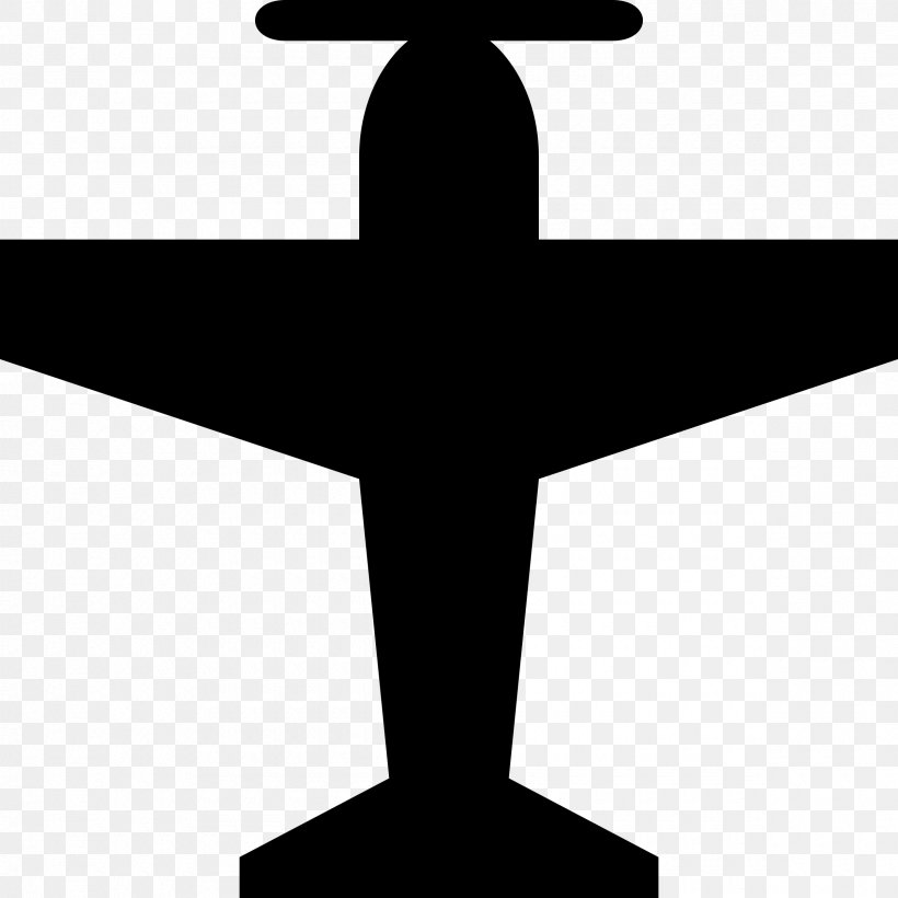 Airplane Clip Art, PNG, 2400x2400px, Airplane, Aerodrome, Airport, Black And White, Cross Download Free