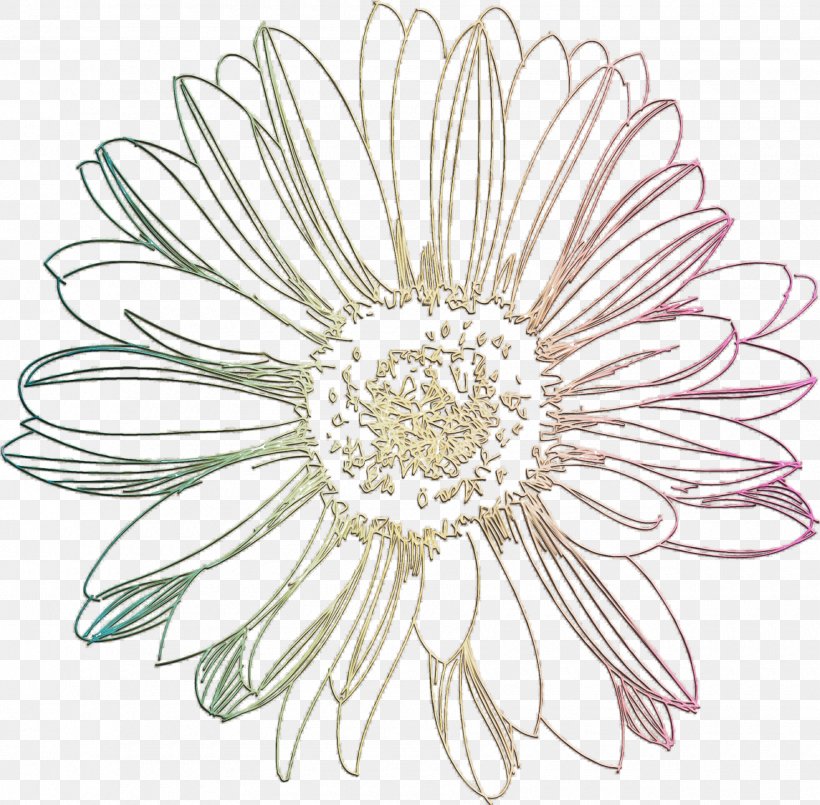 Daisy, PNG, 1800x1769px, Watercolor, Blackandwhite, Chamomile, Daisy, Flower Download Free