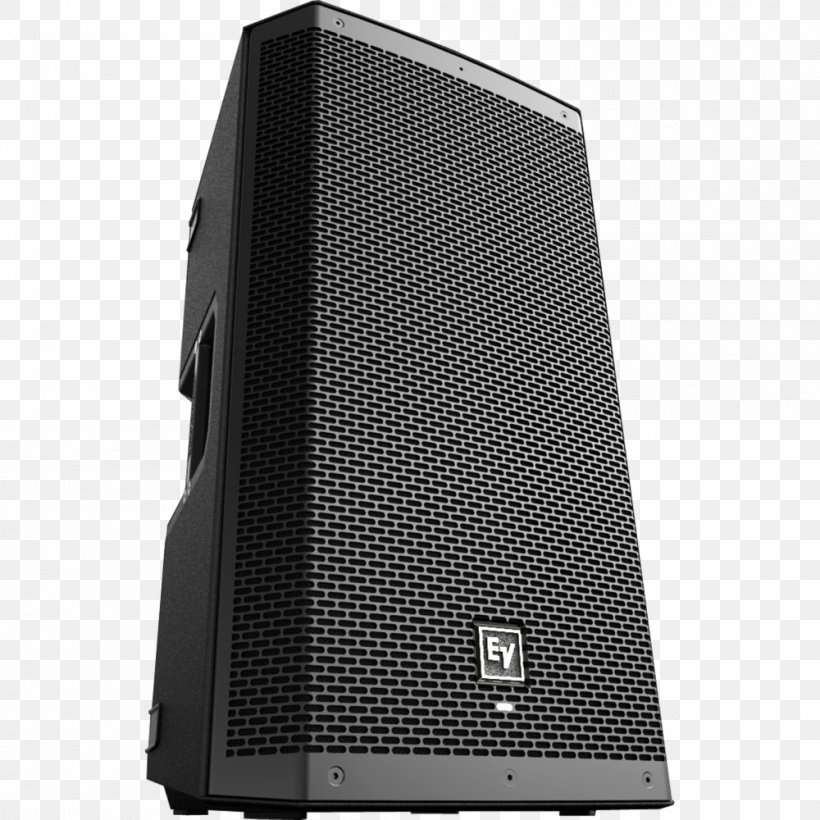 Electro-Voice Loudspeaker Powered Speakers Subwoofer Audio, PNG, 1000x1000px, Electrovoice, Amplifier, Audio, Audio Equipment, Compression Driver Download Free