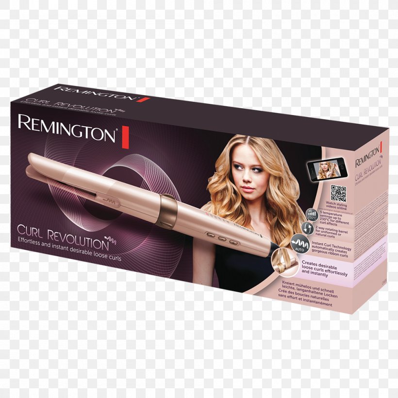 Hair Iron Hair Roller Remington CI606 Curl Revolution 52 Hair Dryers Hair Styling Tools, PNG, 1000x1000px, Hair Iron, Cosmetics, Hair, Hair Care, Hair Coloring Download Free
