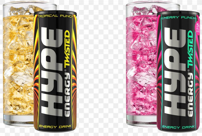 Hype Energy Energy Drink Punch Juice Red Bull, PNG, 2817x1900px, Hype Energy, Alcoholic Drink, Aluminum Can, Auglis, Caffeine Download Free
