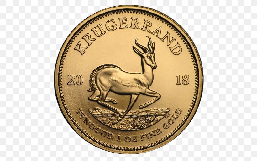 Krugerrand Gold Coin Bullion Coin, PNG, 512x512px, Krugerrand, Bullion, Bullion Coin, Coin, Currency Download Free