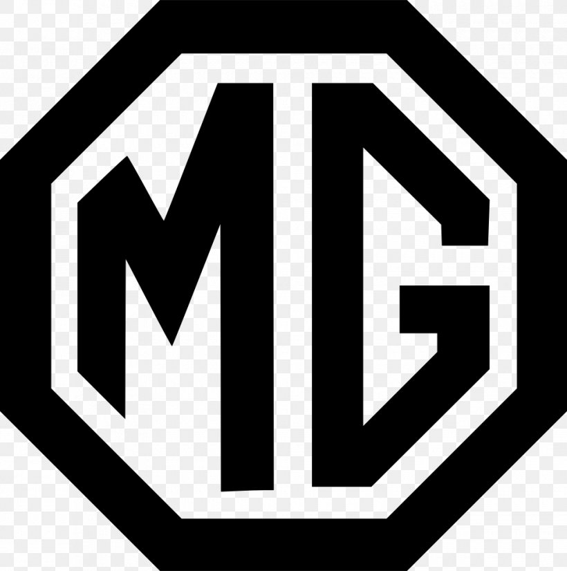 MG MGB MG ZR Car Sticker, PNG, 980x988px, Mg Mgb, Area, Black And White, Brand, Car Download Free